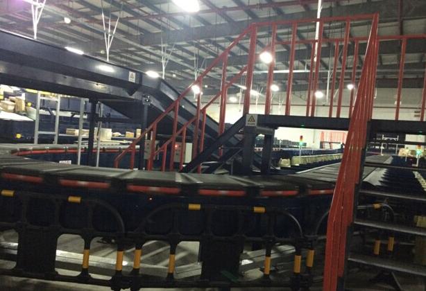 宇泰以太網工業交換機在快遞分揀中心自動分揀系統中的應用