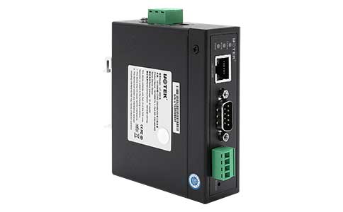 工業(yè)串口供電服務(wù)器_UT-6801A-POE 10/100M轉(zhuǎn)1口RS-232/485/422串口服務(wù)器