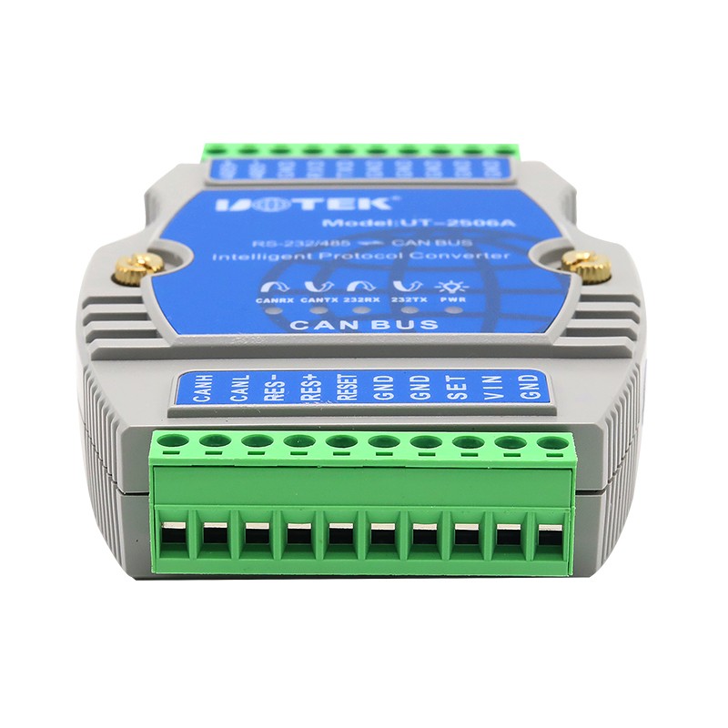 工業串口轉CAN-Bus通訊協議轉換器