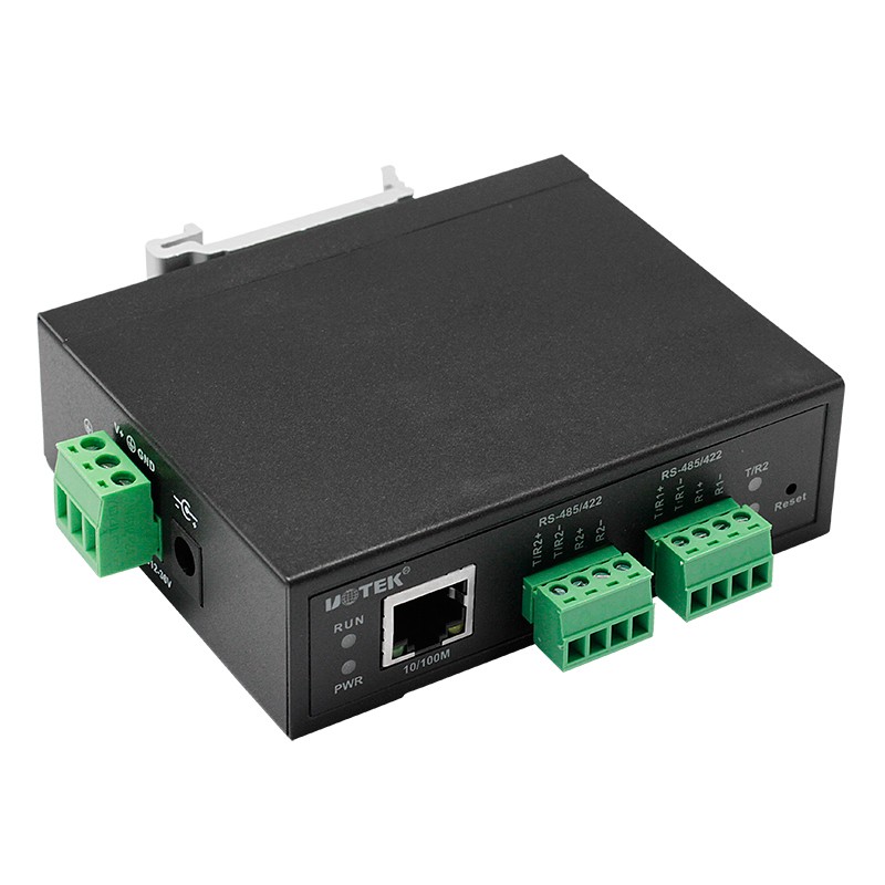 10/100M轉(zhuǎn)2口RS-485/422串口服務(wù)器