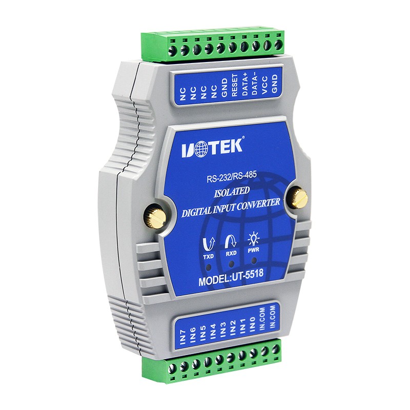 數(shù)字量8通道光隔濕接點I/O輸入模塊